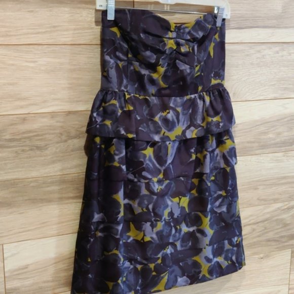 J. CREW Strapless Silk Shell Night Dress 8 - Picture 4 of 5